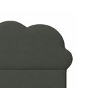 Ver imagem 2 de Cabeceira de Cama Box Estofada 90 Cm Solteiro Decoração Nuvem Boucle