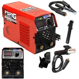Máquina de Solda Inversora Compacta Mma 100a com Display Digital 110v ou 220v - Fortg - 1