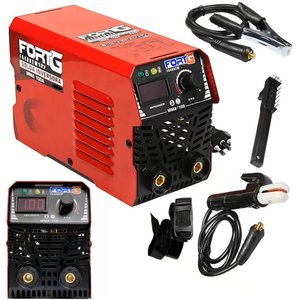 Máquina de Solda Inversora Compacta Mma 100a com Display Digital 110v ou 220v - Fortg
