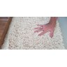 Tapete Algodão para Sala Quarto Escritório- 2,50M x 3,50M -Cru Pelo Médio - 2
