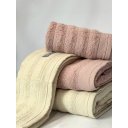 Ver imagem 7 de Jogo de Toalha Banho Aura Kit 4 Peças Atlântica 100% Algodão Natural / Rosa Claro