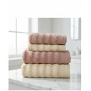 Ver imagem 4 de Jogo de Toalha Banho Aura Kit 4 Peças Atlântica 100% Algodão Natural / Rosa Claro