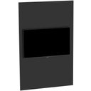 Ver imagem 6 de Mesa de Reunião Retangular com Painel 8 Lugares Moderno MDP 220cm Preto Tecnomobili