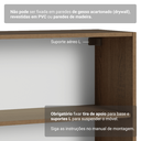 Ver mais imagens de Buffet Aparador com Adega 100cm 2 Portas Rustic/Verde Vik Madesa 16