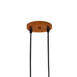 Pendente New Bar na Cor Cobre para 4 Lâmpadas E-27 Bivolt - 4