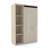 Armário para Escritório Alto 2 Portas com Chave e 4 Nichos  PE50  - 2