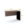 MESA COMPLEMENTO 90X45 PANDIN PE40 - WALNUT MCP90PE40 - 2