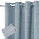 Ver imagem 1 de Cortina Corta Luz 8 Furos 1 Folha Janela Porta Sala 1.40x2.50m