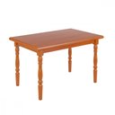 Ver imagem 1 de Mesa de Jantar Piratini 125x80cm Base Madeira Maciça Mel