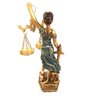 Estátua Dama Da Justiça Têmis Deusa Símbolo Direito 20 cm - 4