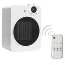Ver imagem 3 de Aquecedor Eletrico Portatil Display Digital Controle Ajuste de Temperatura Angulo 70 Graus Quarto Sa