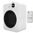 Ver imagem 1 de Aquecedor Eletrico Portatil Display Digital Controle Ajuste de Temperatura Angulo 70 Graus Quarto Sa