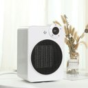 Ver mais imagens de Aquecedor Eletrico Portatil Display Digital Controle Ajuste de Temperatura Angulo 70 Graus Quarto Sa