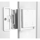 Ver imagem 2 de Porta Sanfonada de Correr Branco C/ Trinco Moderno - 210cm - 85cm - Permatti