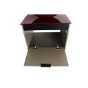 Ver imagem 3 de Gabinete Armário Banheiro 40cm Cuba Oval Vermelha