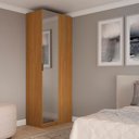 Ver imagem 1 de Guarda-Roupa de Canto Reto Espelho 100% MDF Altezza