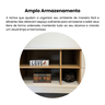 Rack para TV até 60 Polegadas 2 Gavetas Michigan - 6
