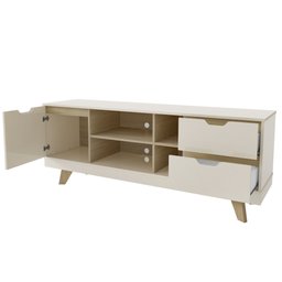 Rack para TV até 60 Polegadas 2 Gavetas Michigan - 18