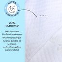 Ver imagem 4 de Protetor Impermeável de Colchão de Bebê 100 Silencioso de Malha Premium 130x70cm - Bf Colchões