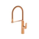 Ver imagem 1 de Misturador Monocomando para Cozinha com Flexíveis 1/2" 40cm- Cobre Patina
