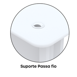 Mesa para Escritório em L Estação de Trabalho ETP1515 Maxxi - 8