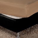 Ver imagem 1 de Saia Box Fit Cama Queen Capa com Elástico Malha Helanca Se Ajusta Ao Box 1 Pç:preto