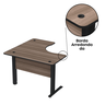 Mesa para Escritório em L Estação de Trabalho ETP1515 Maxxi - 12
