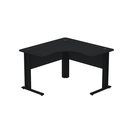 Ver imagem 3 de Escrivaninha Mesa Escritório em L Estação de Trabalho ETP1515 Maxxi 150cm Preto