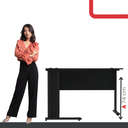 Ver imagem 5 de Escrivaninha Mesa Escritório em L Estação de Trabalho ETP1515 Maxxi 150cm Preto