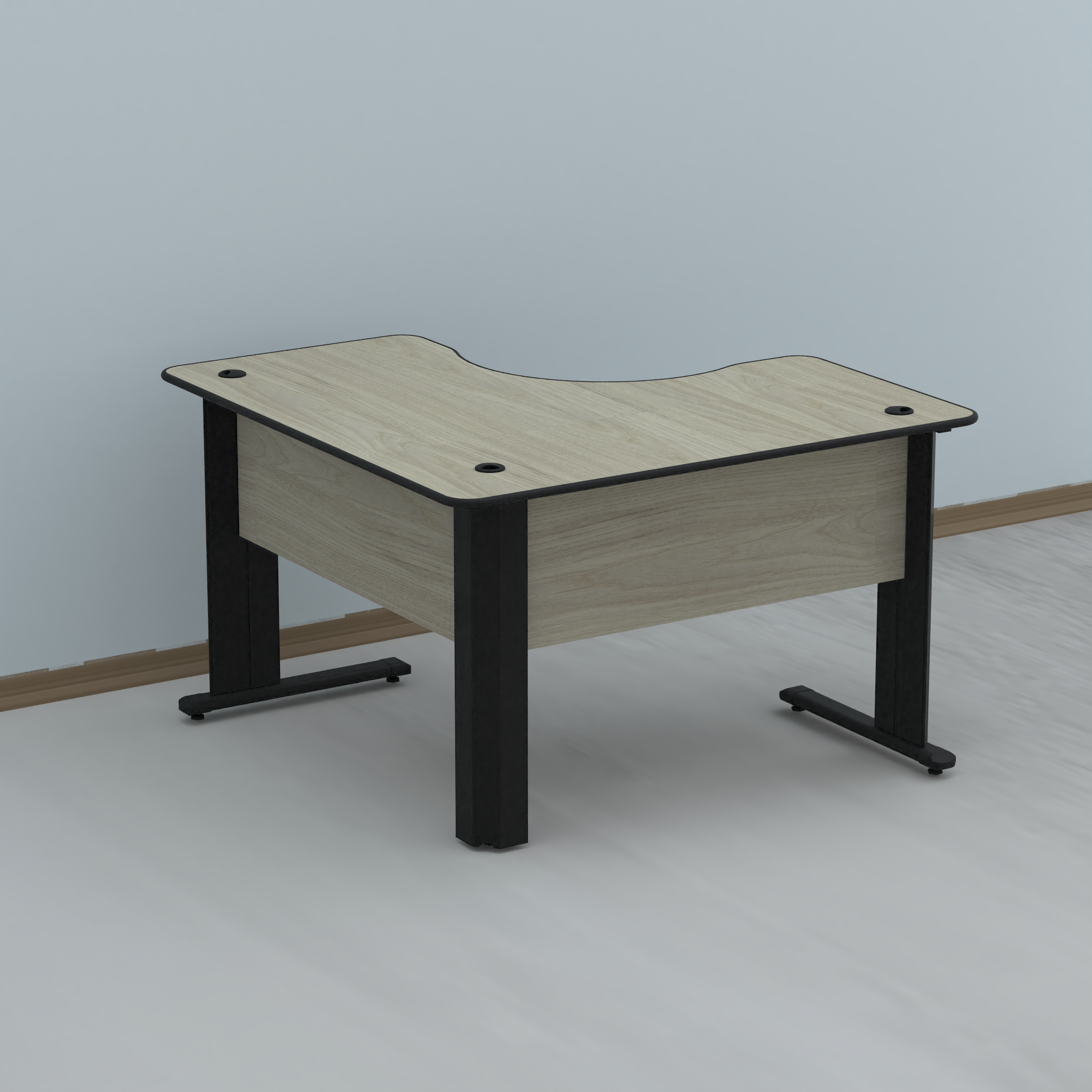 Mesa para Escritório em L Estação de Trabalho ETP1515 Maxxi - 13