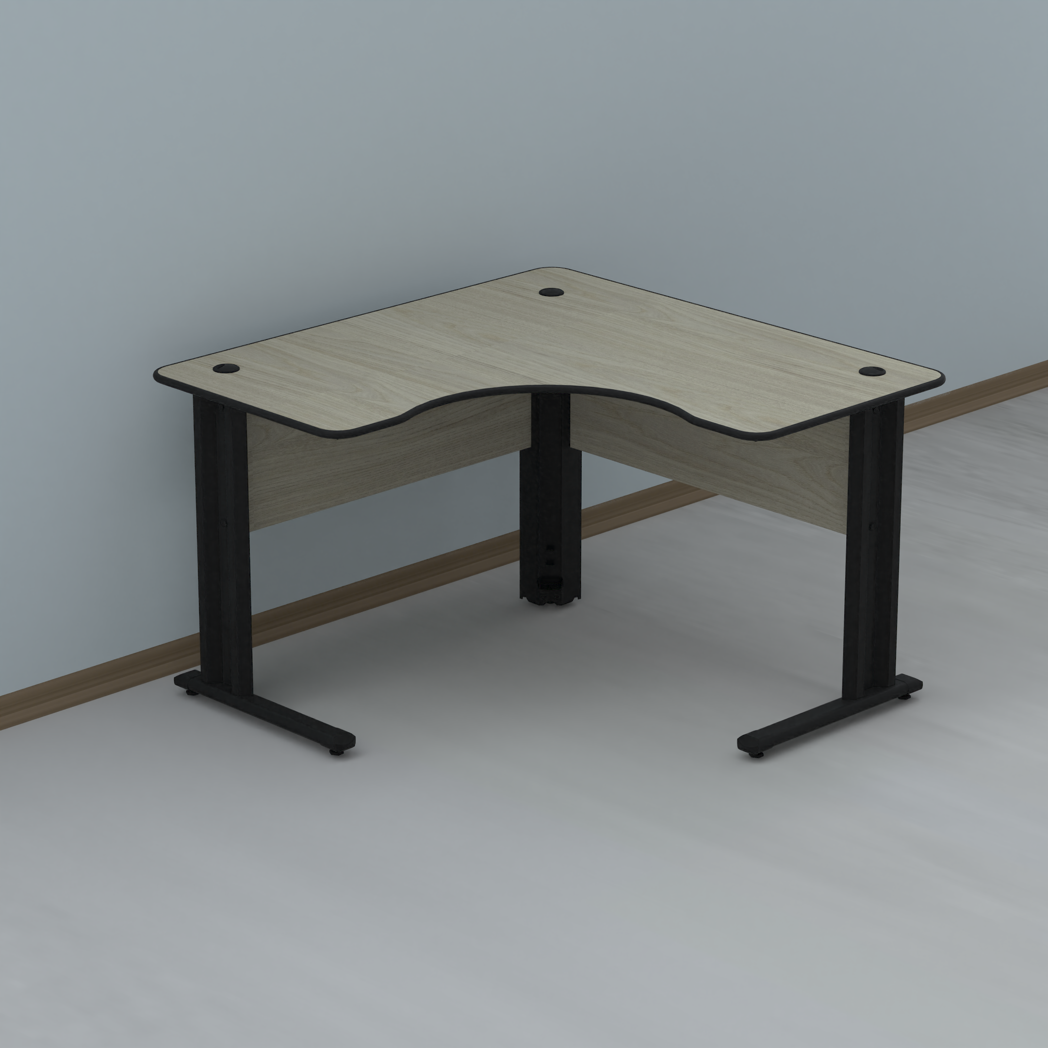 Mesa para Escritório em L Estação de Trabalho ETP1515 Maxxi - 14