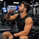Ver mais imagens de Coqueteleira Fitness 3 Andares Garrafa Shaker Academia Plastico Resistente Compartimentos