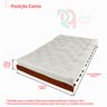 Sofá Cama Casal Futon Tokio Chumbo Acquablock Madeira Maciça Cor Imbuia - 5