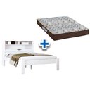 Ver imagem 1 de Colchão Casal D45 Ortobom + Cama Invicta Branco