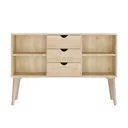 Ver imagem 3 de Buffet Aparador 2 Portas 3 Gavetas 120cm Retalho