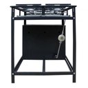 Ver imagem 4 de Fogão Industrial 4 Bocas Simples a Gás Alta Pressão Mr Fogões com Forno e Grelhas de Aço P5