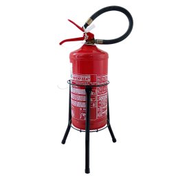 Suporte Para Extintor Incêndio Tubo de Aço 4 e 6Kg Piso - 1