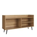 Ver imagem 2 de Rack Retro para Tv 50 Polegadas com 2 Prateleira Sala