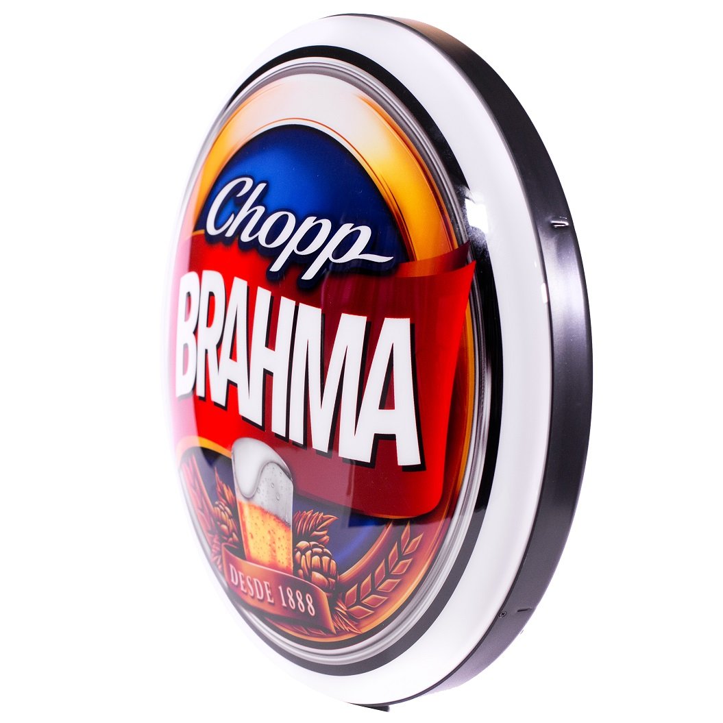 Luminoso de Parede Cerveja Brahma Chopp P Bar, Garagem, Churrasqueira, Espaço Gourmet, Buteco, Salão - 3