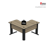 Mesa para Escritório em L Estação de Trabalho 1200 Maxxi - 9