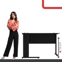 Mesa para Escritório em L Estação de Trabalho 1200 Maxxi - 5