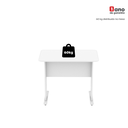 Ver mais imagens de Escrivaninha Mesa Escritório Secretária Maxxi 92cm Branca