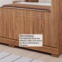 Ver imagem 6 de Guarda-Roupa Casal 2 Portas de Correr com 2 Espelhos e Pés 243cm 100% MDF Marsala Espresso Móveis