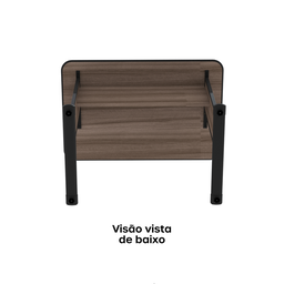Mesa para Escritório Secretária 92cm Maxxi  - 9