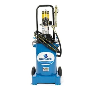 Bomba Propulsora Pneumática Móvel Para Graxa 12 Kg Completa