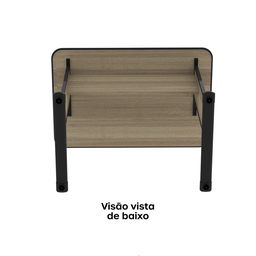 Mesa para Escritório Secretária 92cm Maxxi  - 9