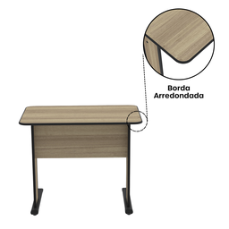 Mesa para Escritório Secretária 92cm Maxxi  - 10