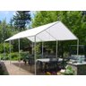 Lona Barraca de Feira SL300 Cobertura Tenda Branca 7,5x3 - 2