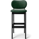 Ver imagem 6 de Kit 5 Banquetas Alta Bar Cozinha Sala Jantar Fixa Betta L02 Preto Facto Verde Musgo - Lyam Decor