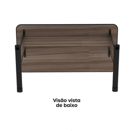 Mesa para Escritório Secretária Mx120 Maxxi  - 9